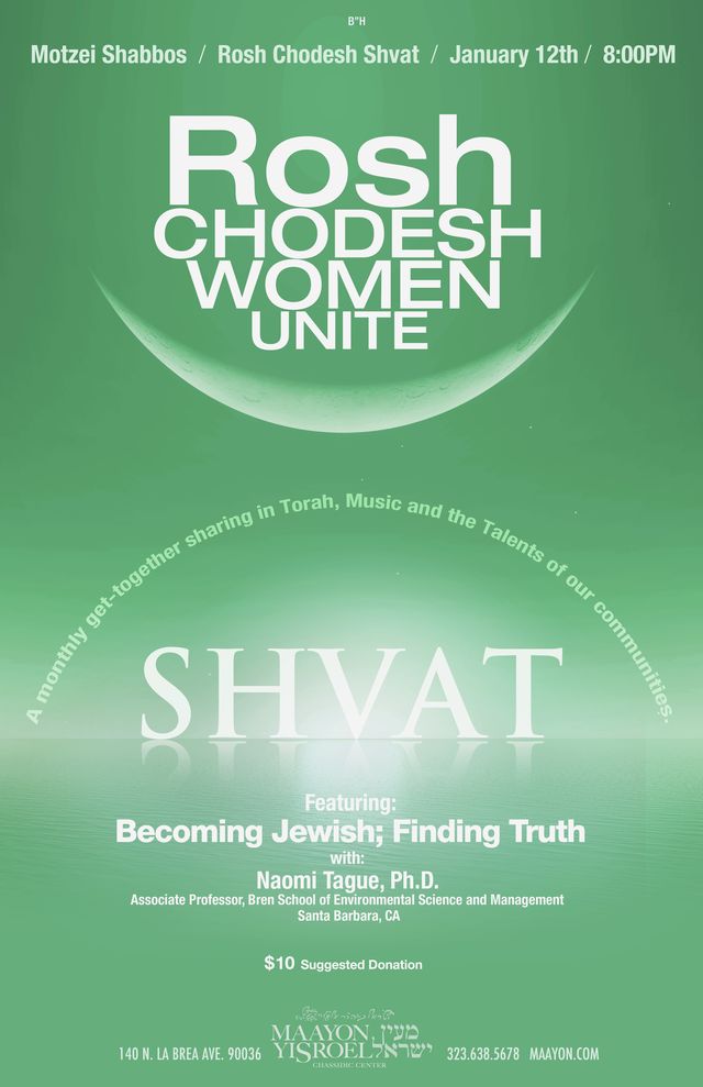 Rosh Chodesh Women Unite: Shvat